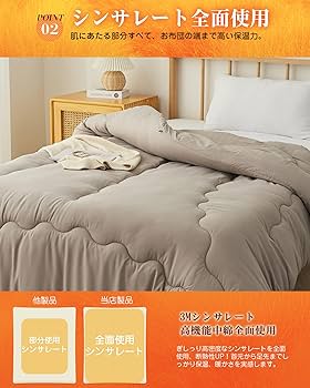 VK Living 掛け布団 シンサレート シング 150x210 cm VK Living 掛け布団 シンサレート シング 150x210 cm